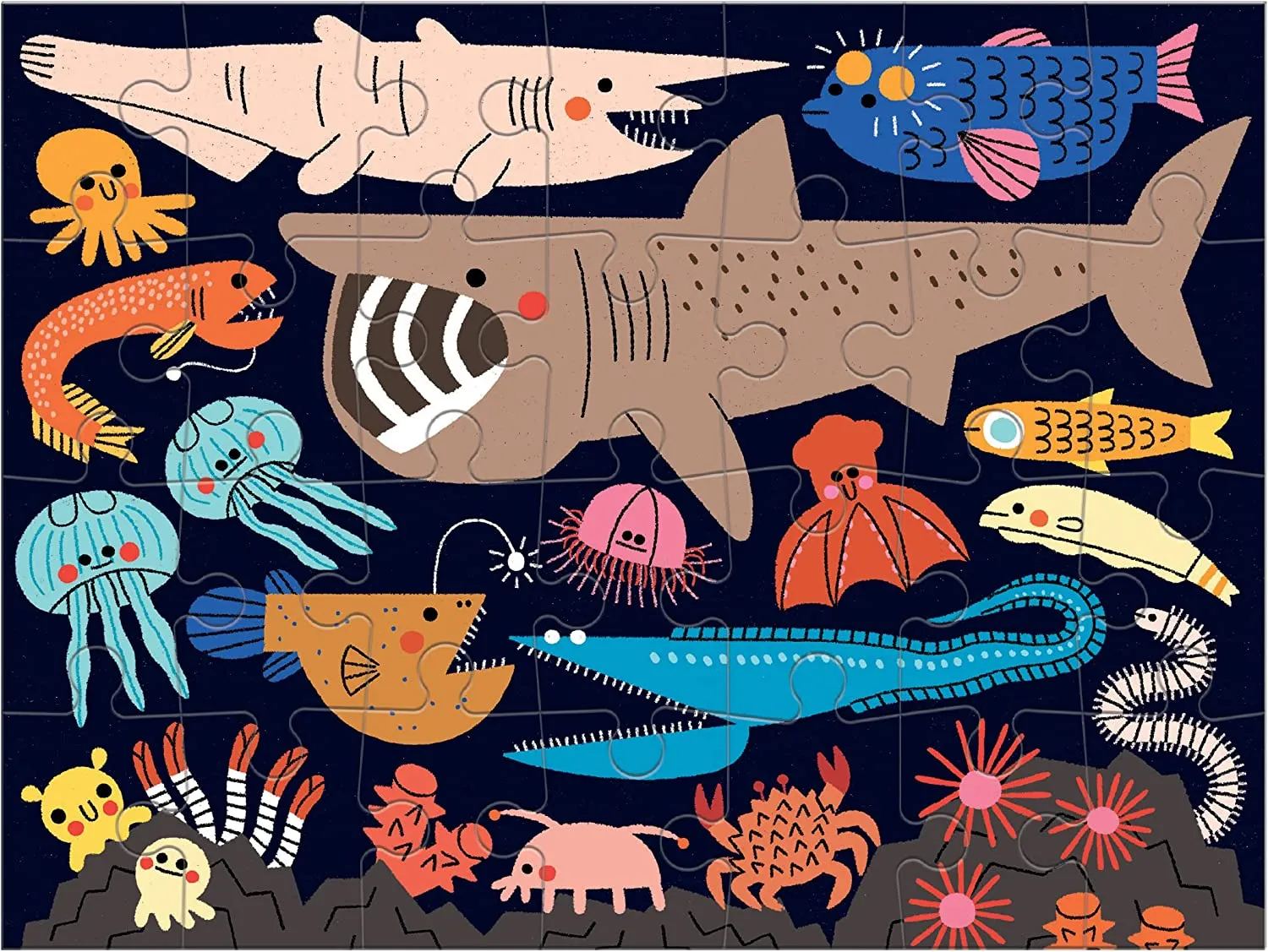 Mud Puppy Oceans Of The World Level Up! Puzzle Set