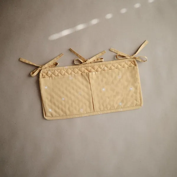 Mushie Crib Pocket | Sun