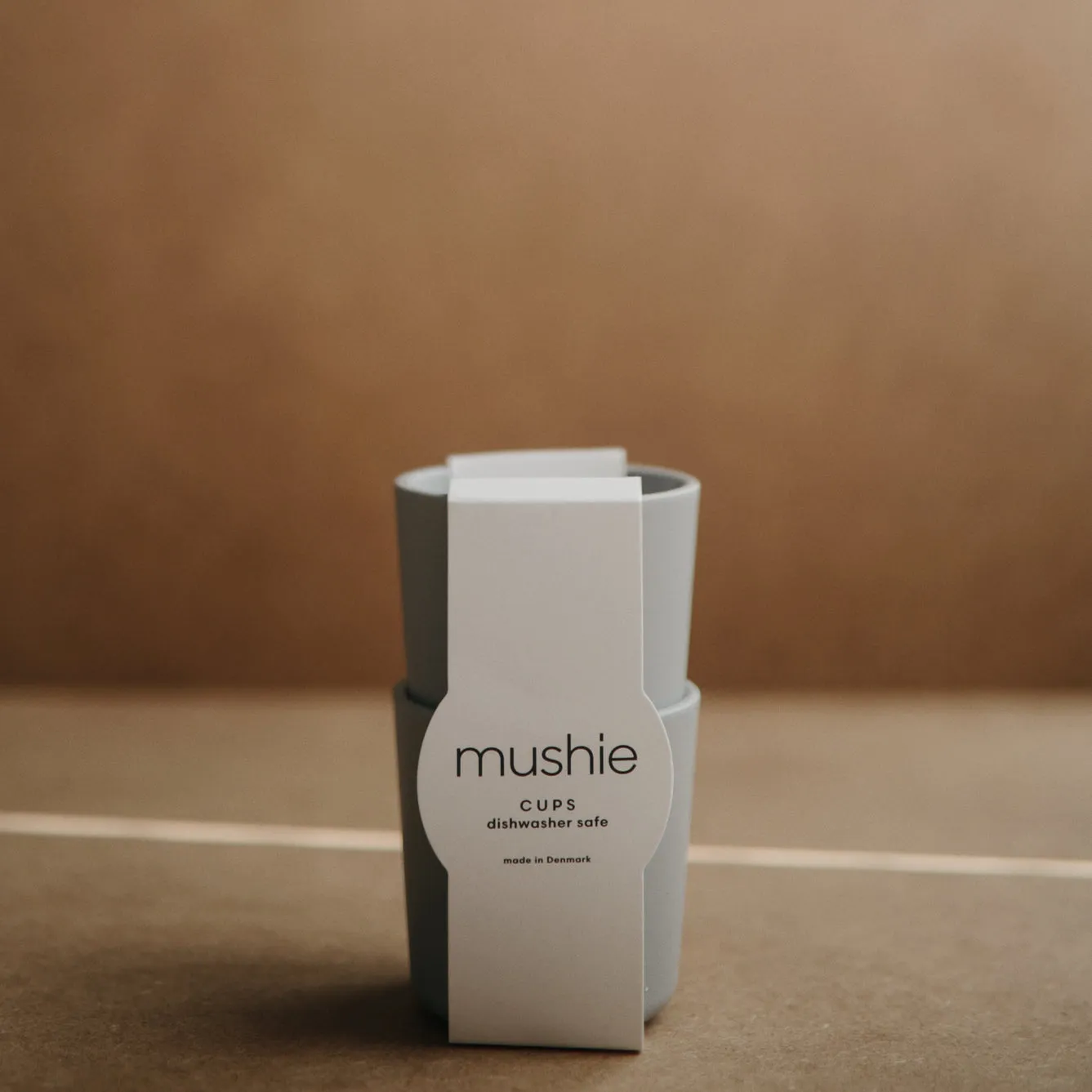Mushie Dinnerware | Sage | Cup 2 Pack