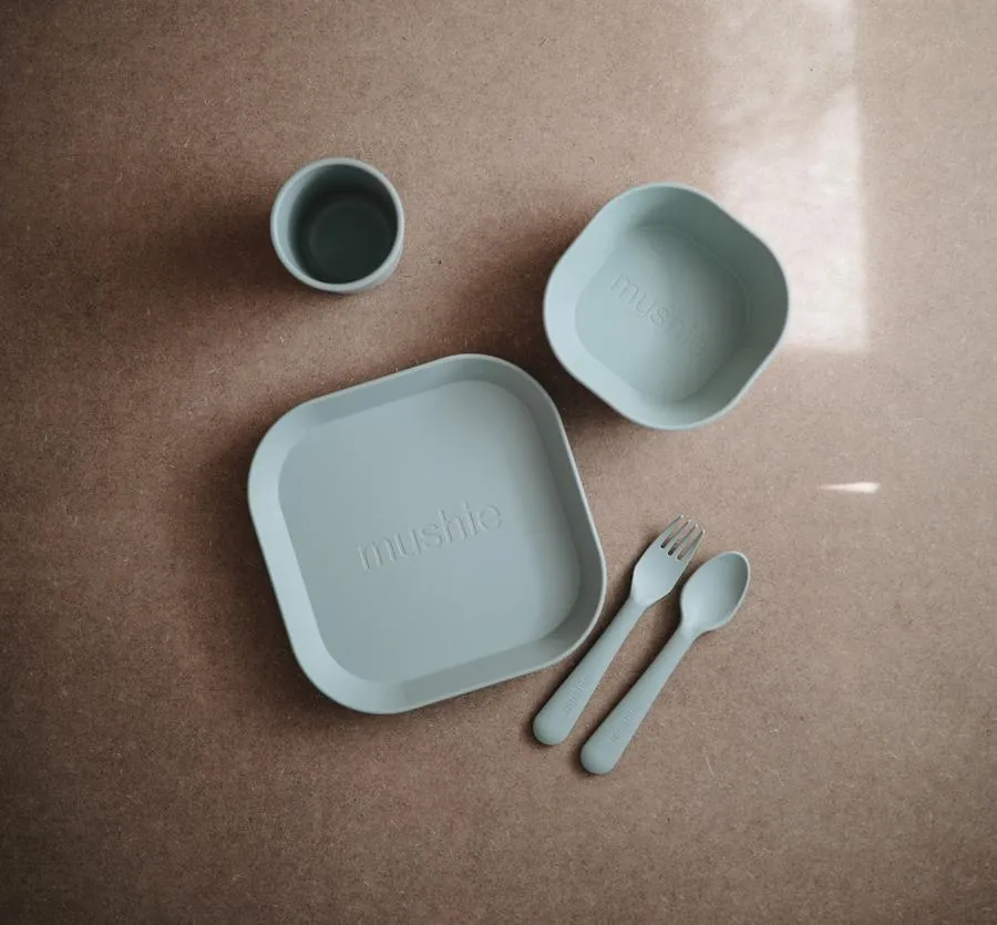 Mushie Dinnerware | Sage | Cup 2 Pack