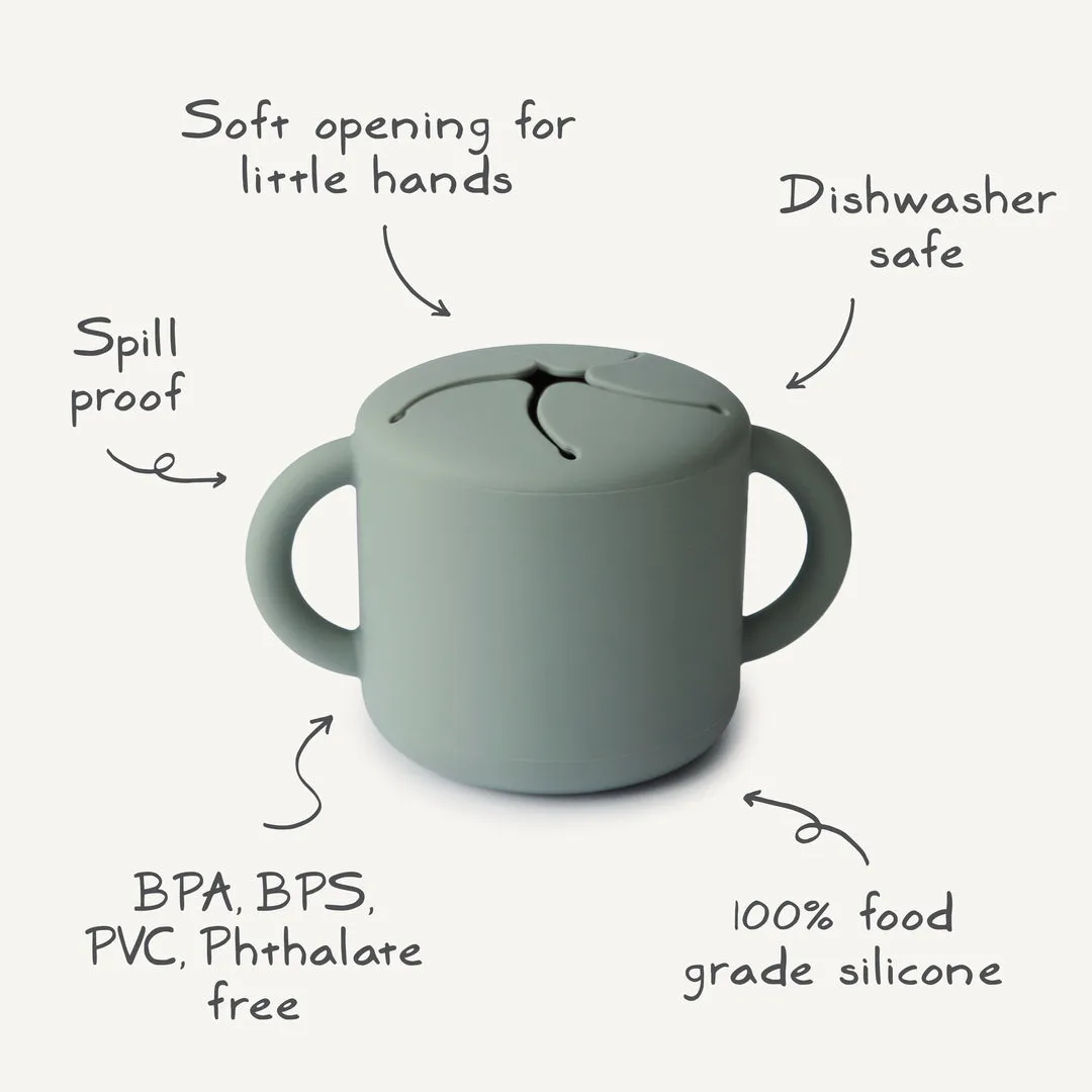 Mushie Snack Cup | Shifting Sand