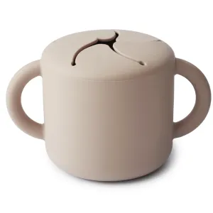 Mushie Snack Cup | Shifting Sand
