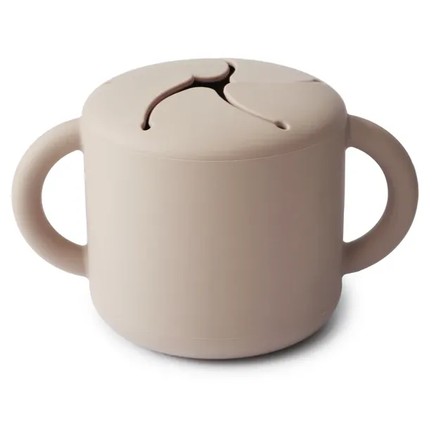 Mushie Snack Cup | Shifting Sand