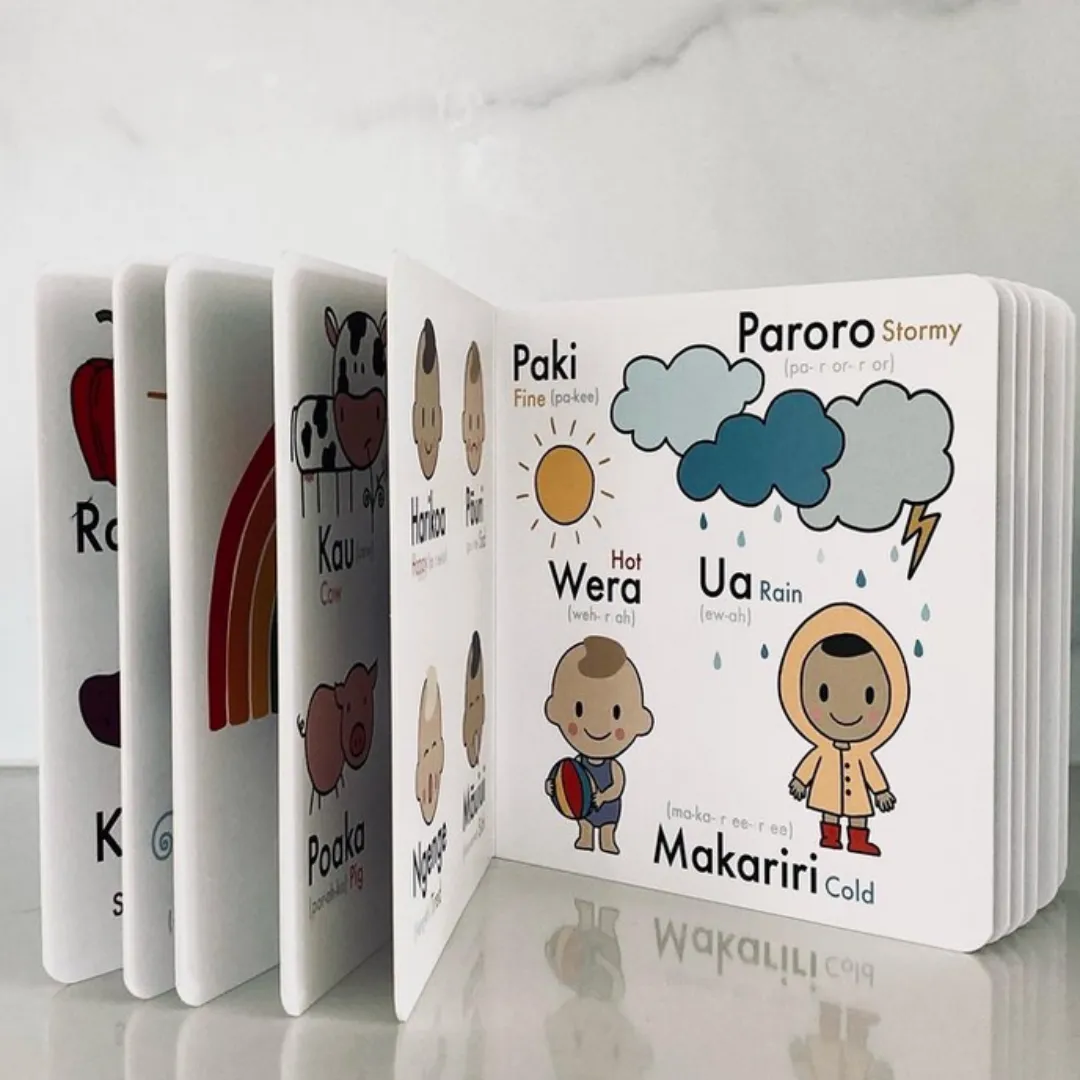 My First Reo Picture Dictionary: 100 Maori Words With Pronunciation