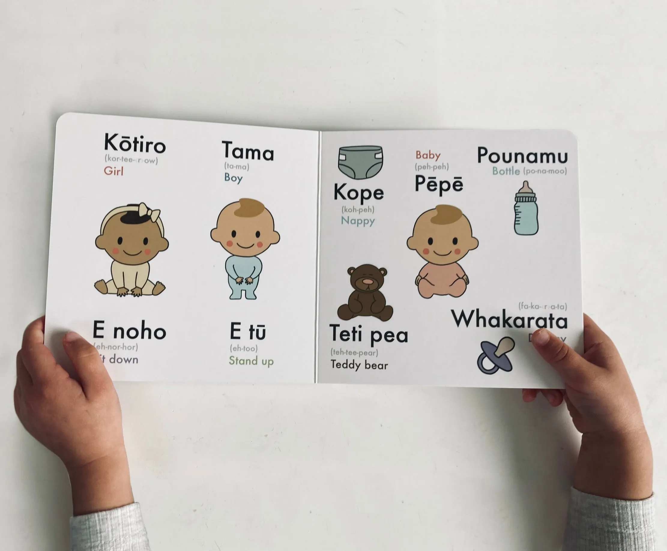 My First Reo Picture Dictionary: 100 Maori Words With Pronunciation