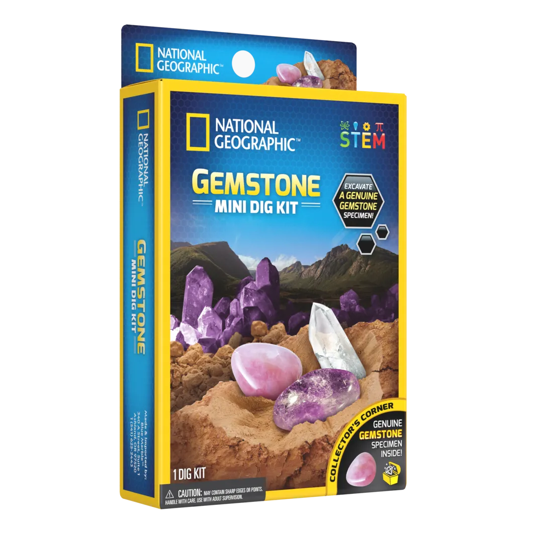 National Geographic Gemstone Mini Dig Kit