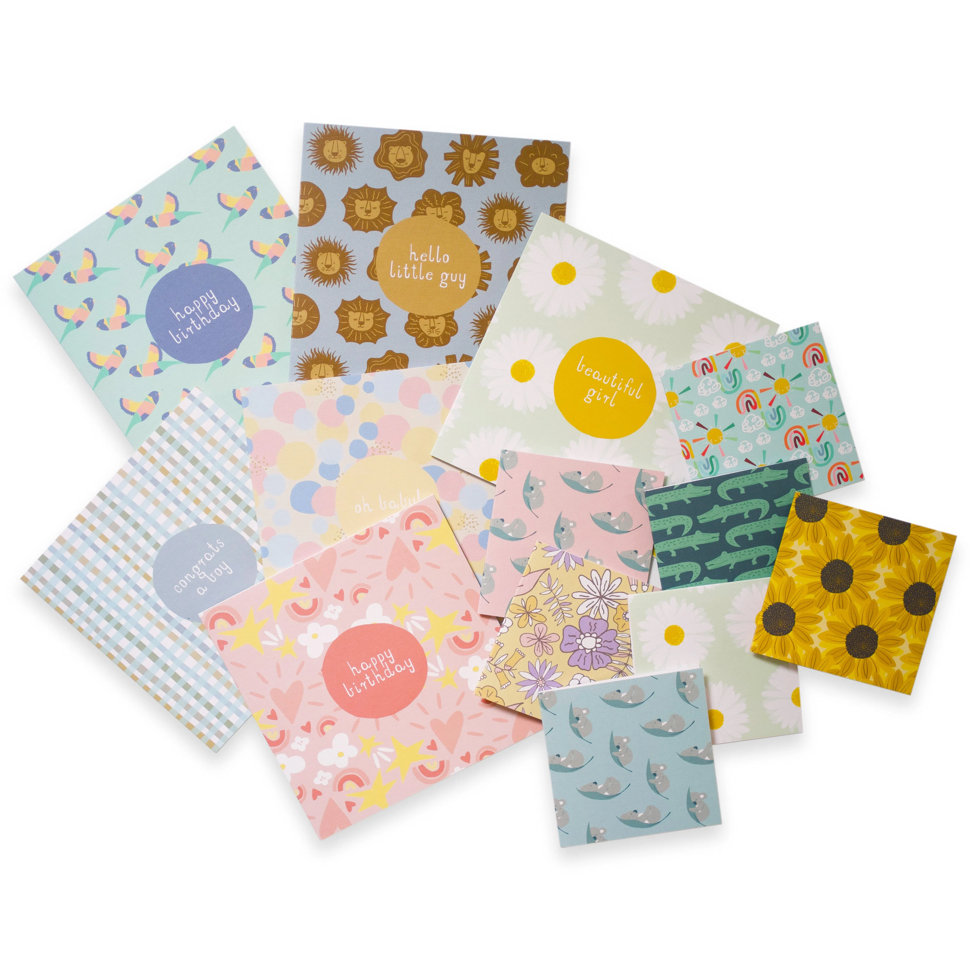 New Baby Card – Daisy Fields - Beautiful Girl