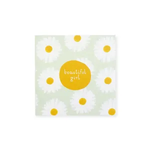 New Baby Card – Daisy Fields - Beautiful Girl