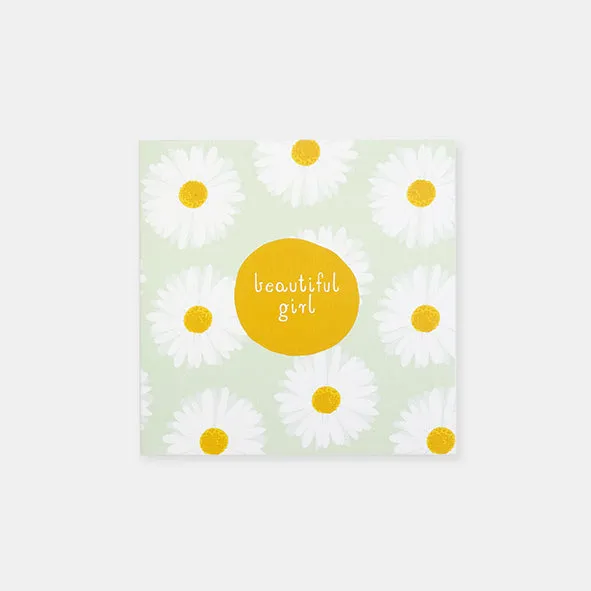 New Baby Card – Daisy Fields - Beautiful Girl