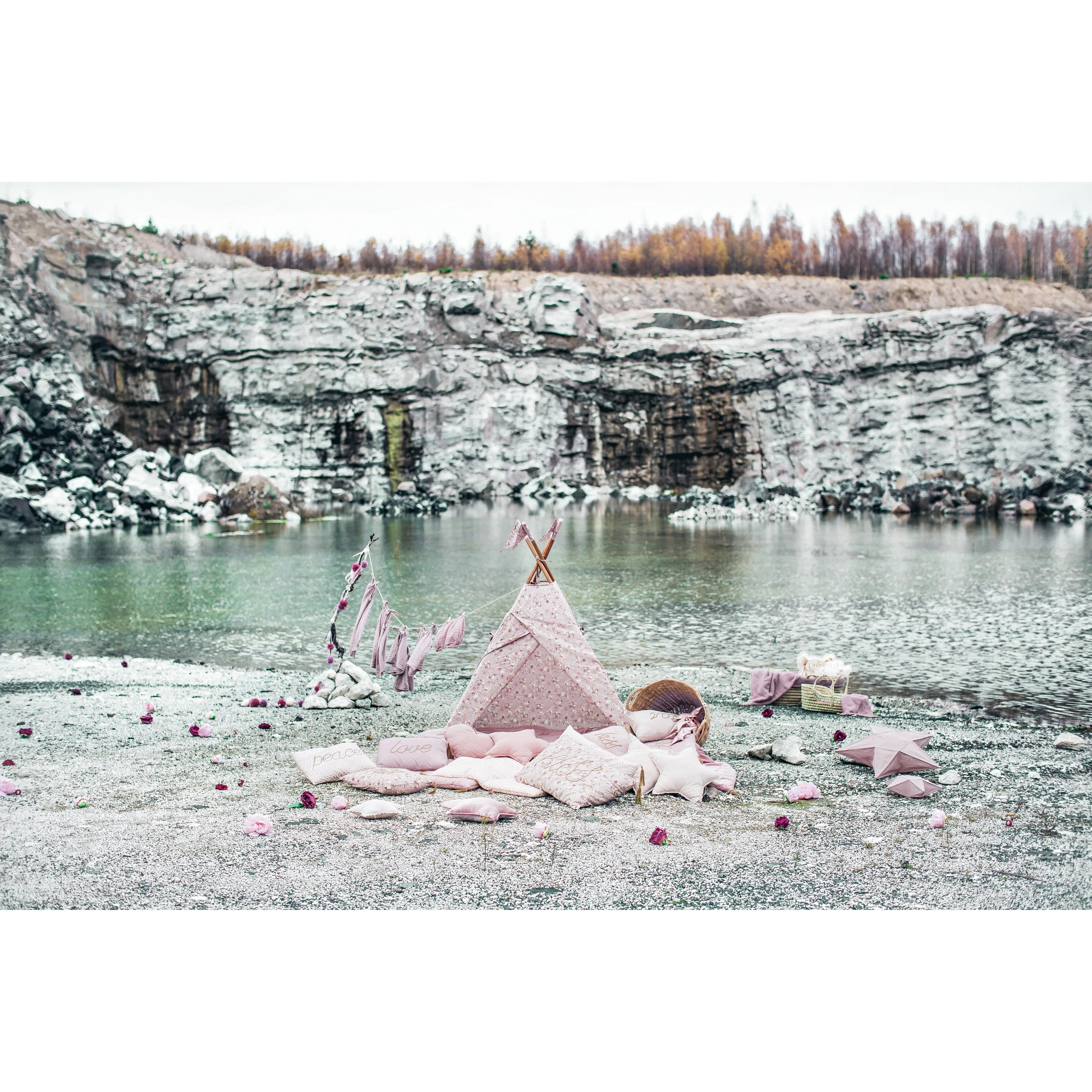 Numero 74 Tipi Tent Pale Peach