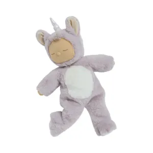 Olli Ella | Cozy Dinkum Unicorn Sweetpea Lilac