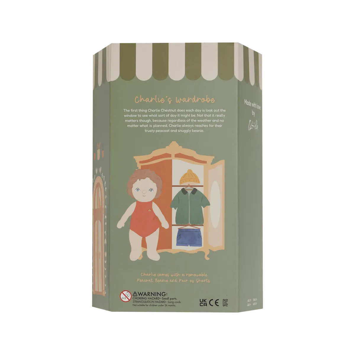 Olli Ella Dress Me Dinky, Charlie Chestnut