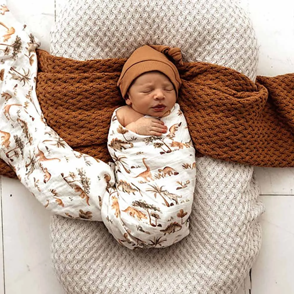 Organic Muslin Wrap | Dino