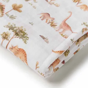 Organic Muslin Wrap | Dino