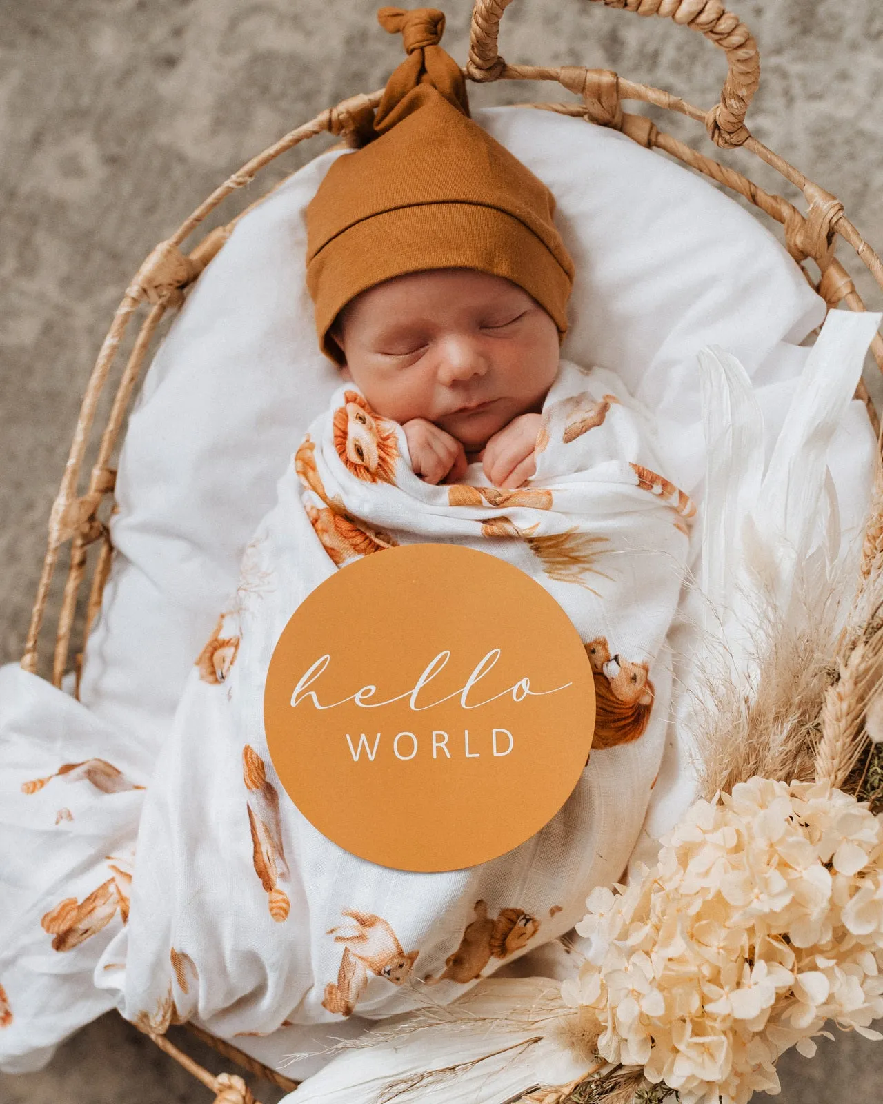 Organic Muslin Wrap | Roar