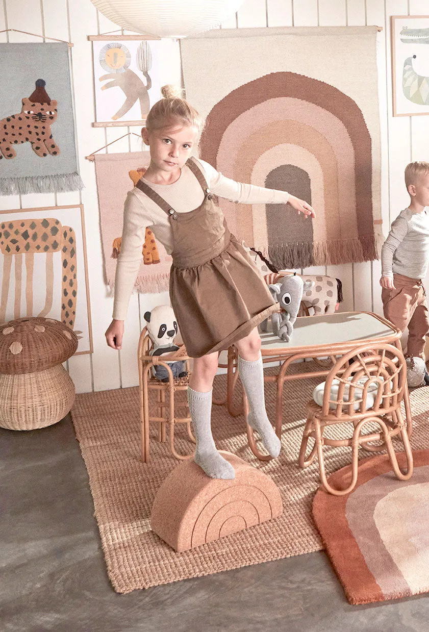 OYOY Cork Stool | Rainbow