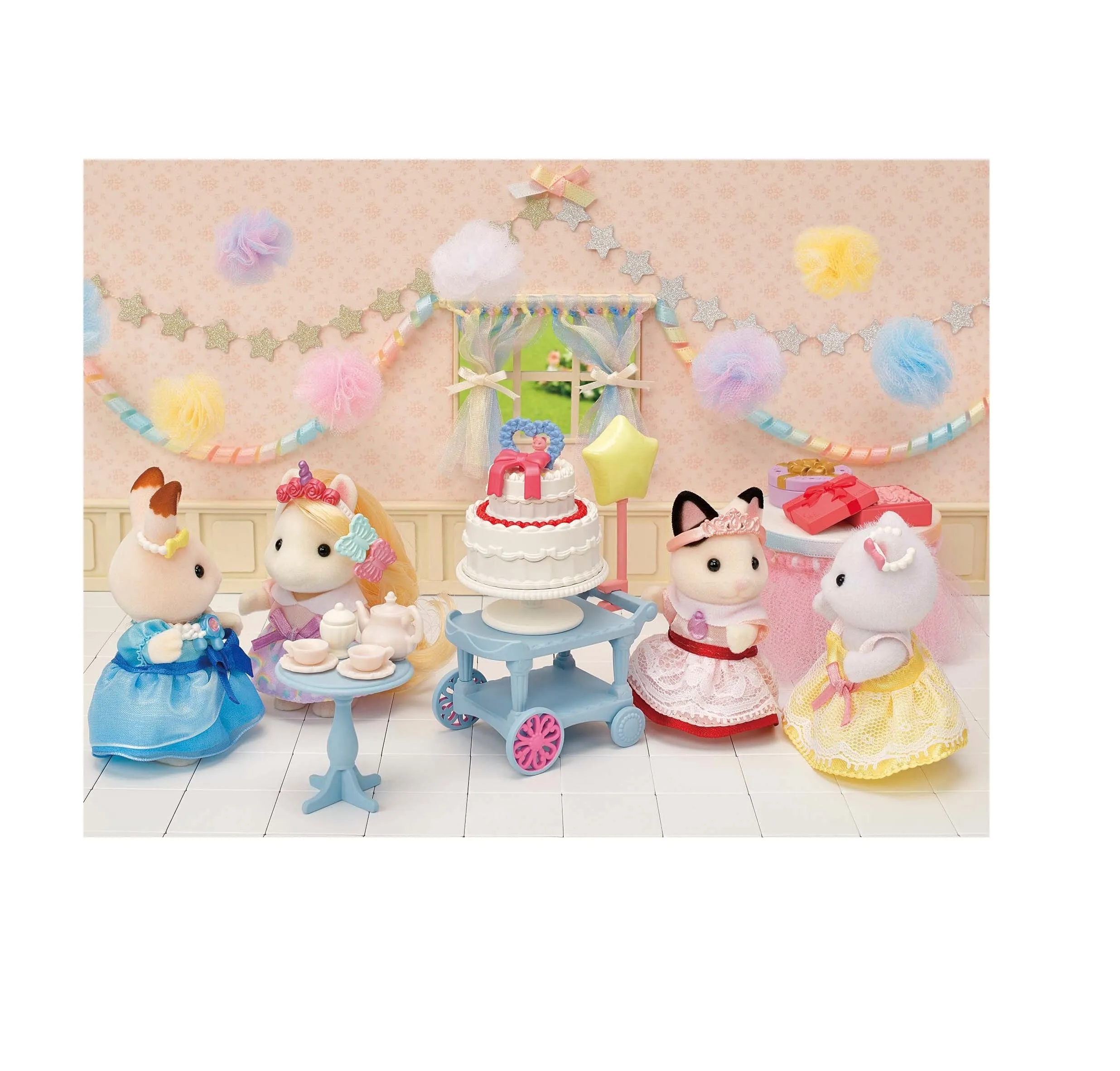 Party Time Playset - Tuxedo Cat Girl