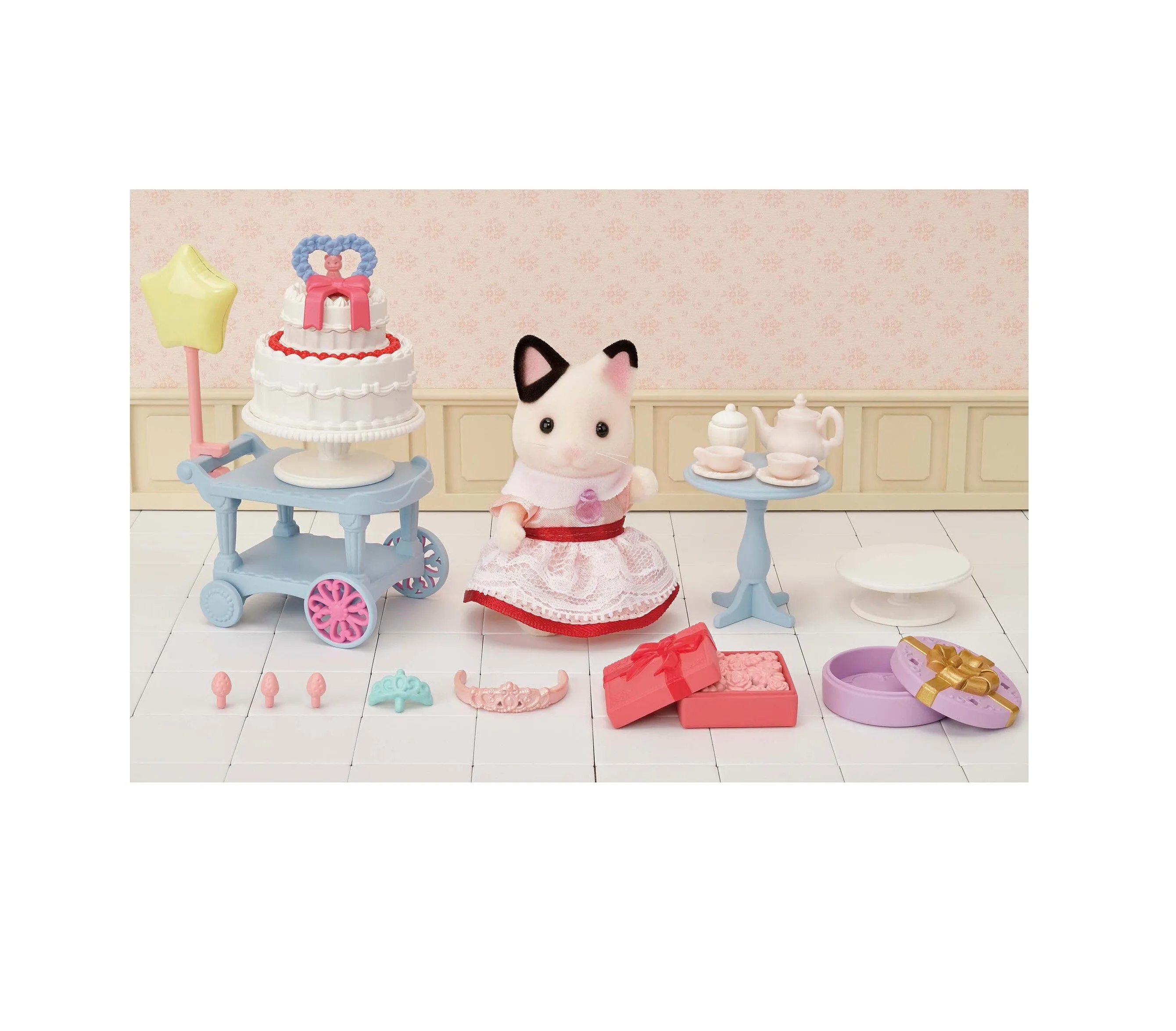 Party Time Playset - Tuxedo Cat Girl