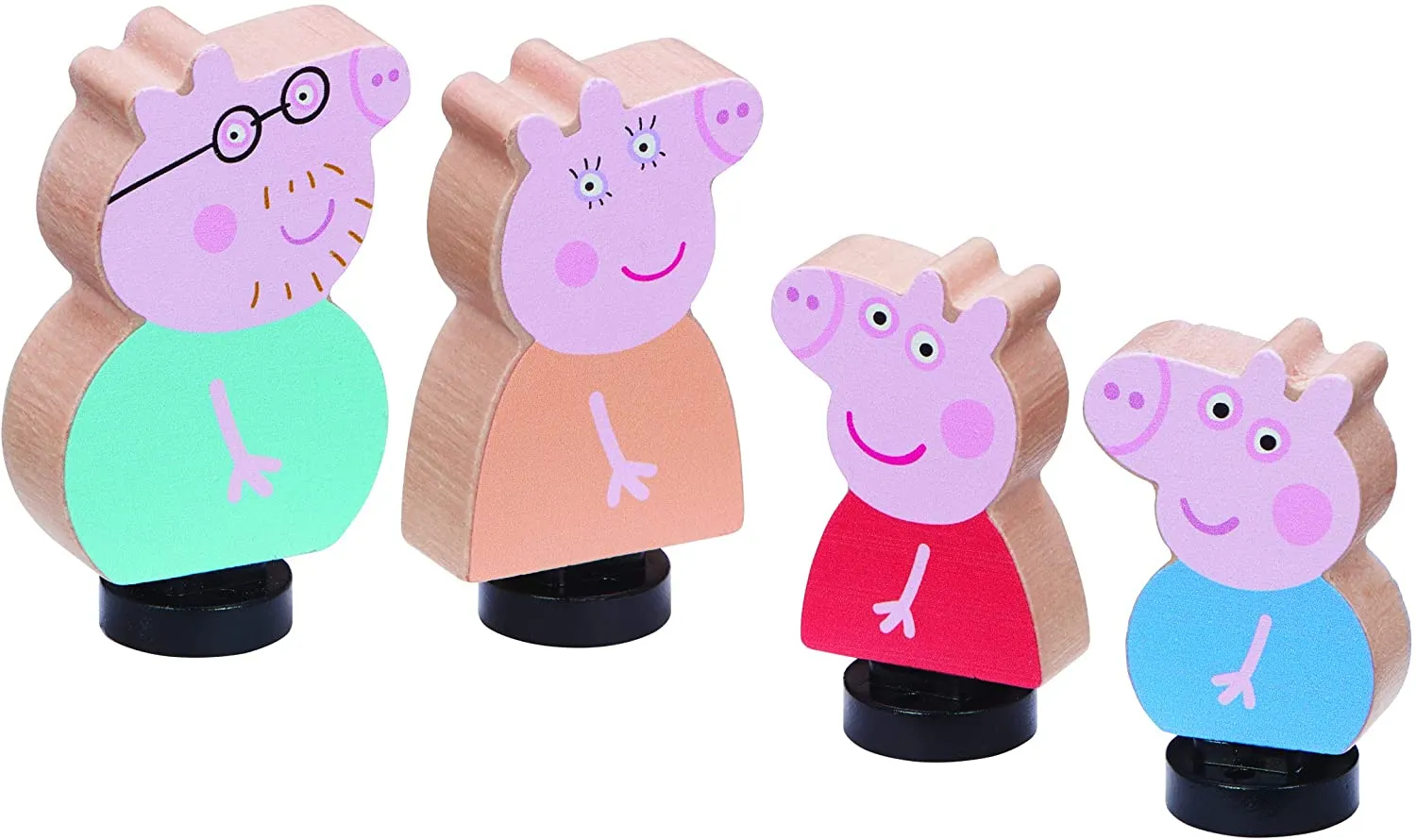 Peppa Pig 07207 Wooden Family Figures