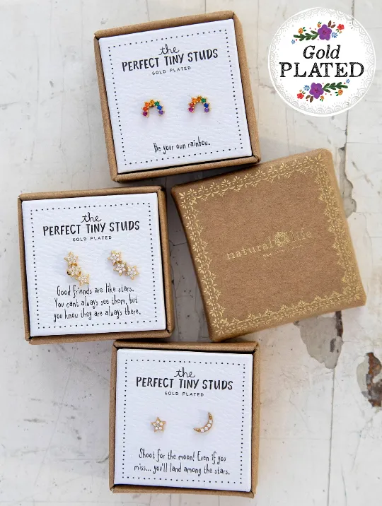Perfect Tiny Studs | Rainbow