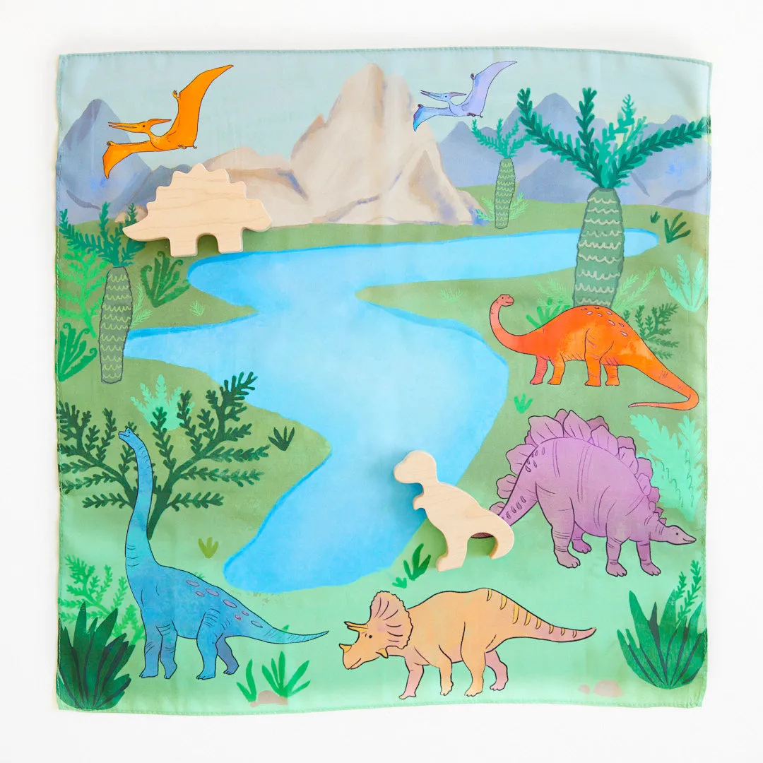 Playmaps Mini Playsilks | Dinosaur