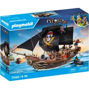 Playmobil Pirates Large Pirate Ship Playset 71530