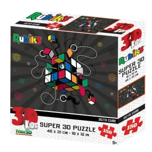 Prime 3D 150 Piece Puzzle Rubik's Octo Cube