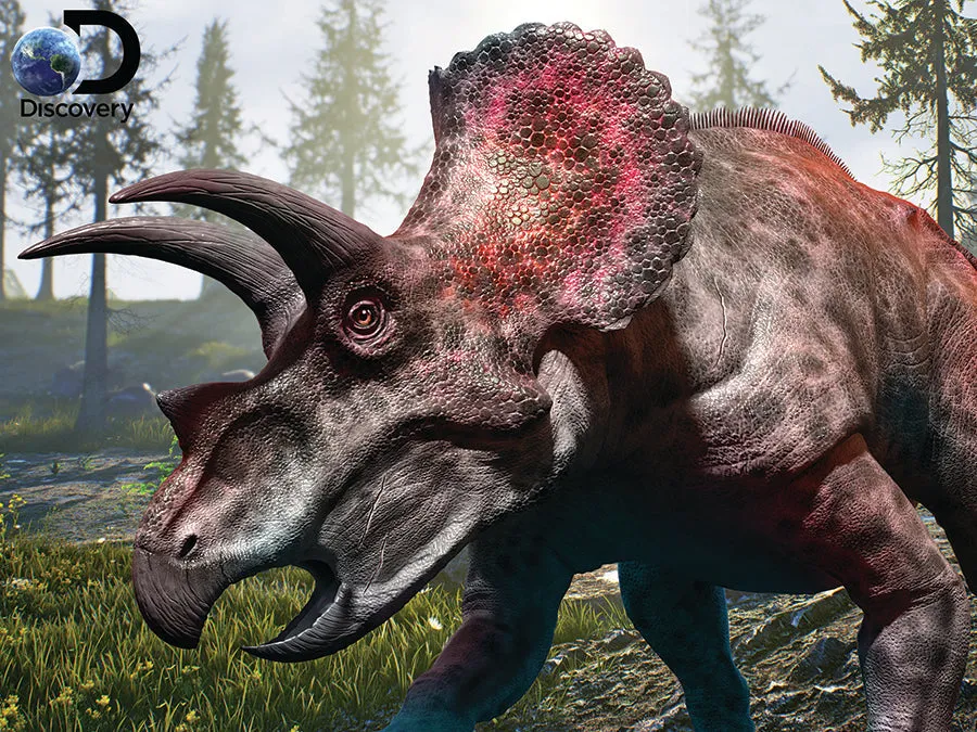 Prime 3D Super 3D 500 Piece 3D Puzzle Prehistoric Era Triceratops