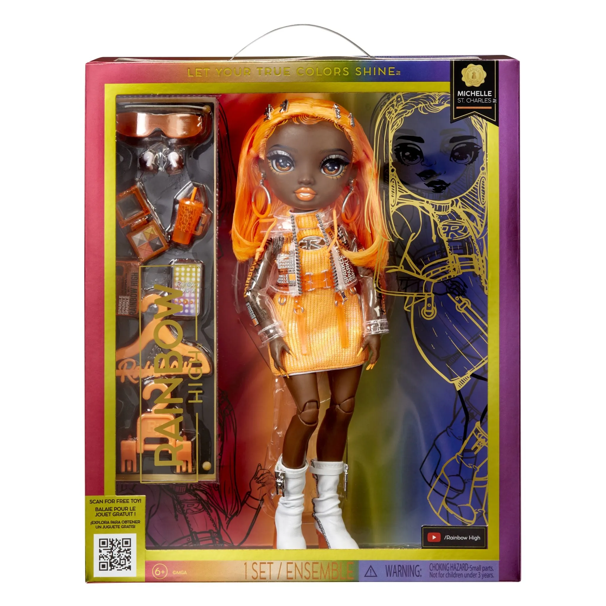 Rainbow High Fashion Doll - Michelle St. Charles