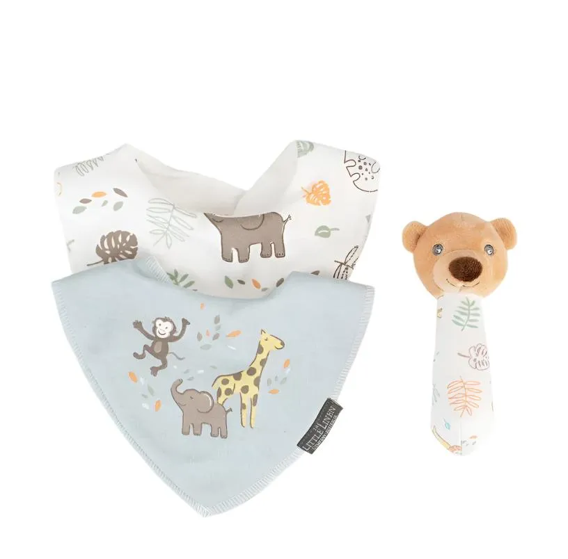 Rattle & Bib Set