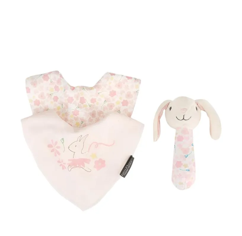 Rattle & Bib Set