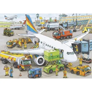 Ravensburger 35 P Busy Airport Wise - Kids Toys