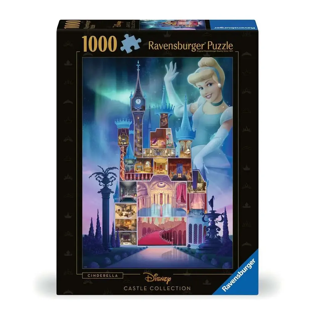 Ravensburger Disney Castles Collection Cinderella 1000 piece Jigsaw Puzzle