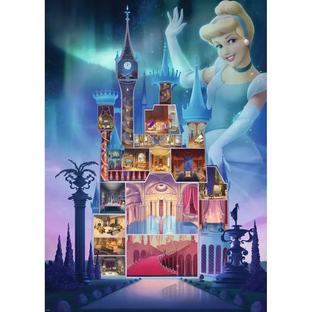 Ravensburger Disney Castles Collection Cinderella 1000 piece Jigsaw Puzzle