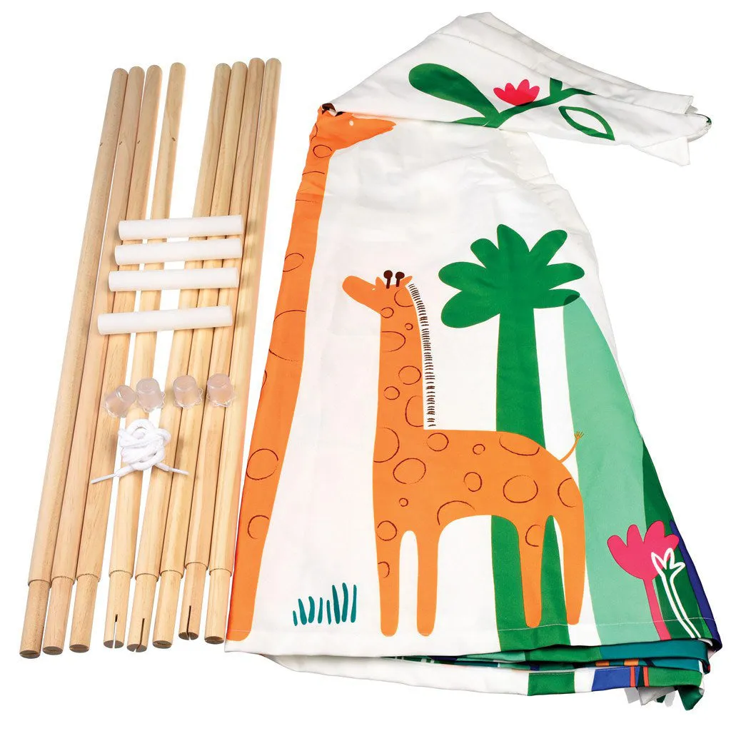 Rex In The Jungle Teepee