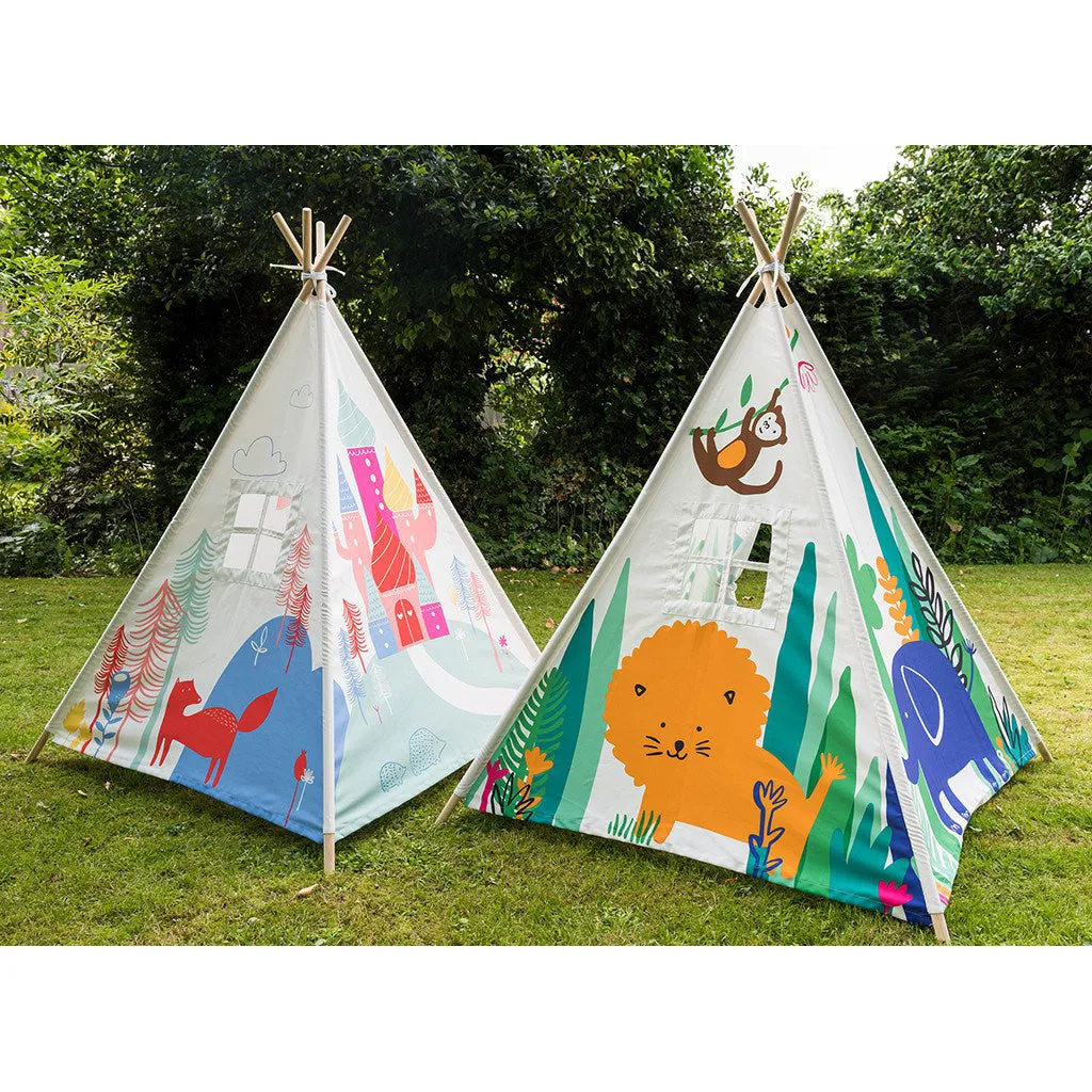 Rex In The Jungle Teepee