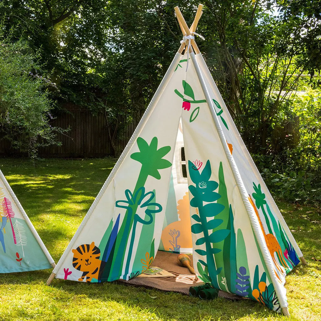 Rex In The Jungle Teepee