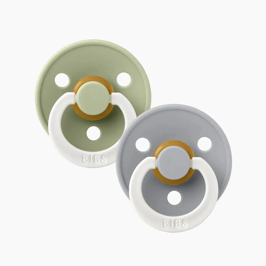 Round Pacifier Dummies - Night Glow - 2pk