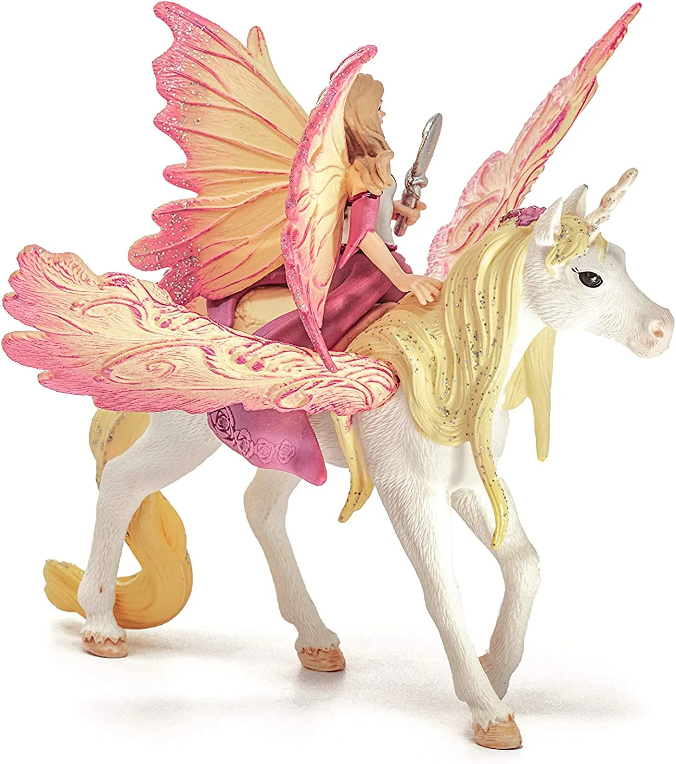 Schleich Bayala Fairy Feya With Pegasus Unicorn