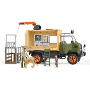 Schleich Wild Life Animal Rescue Large Truck Playset