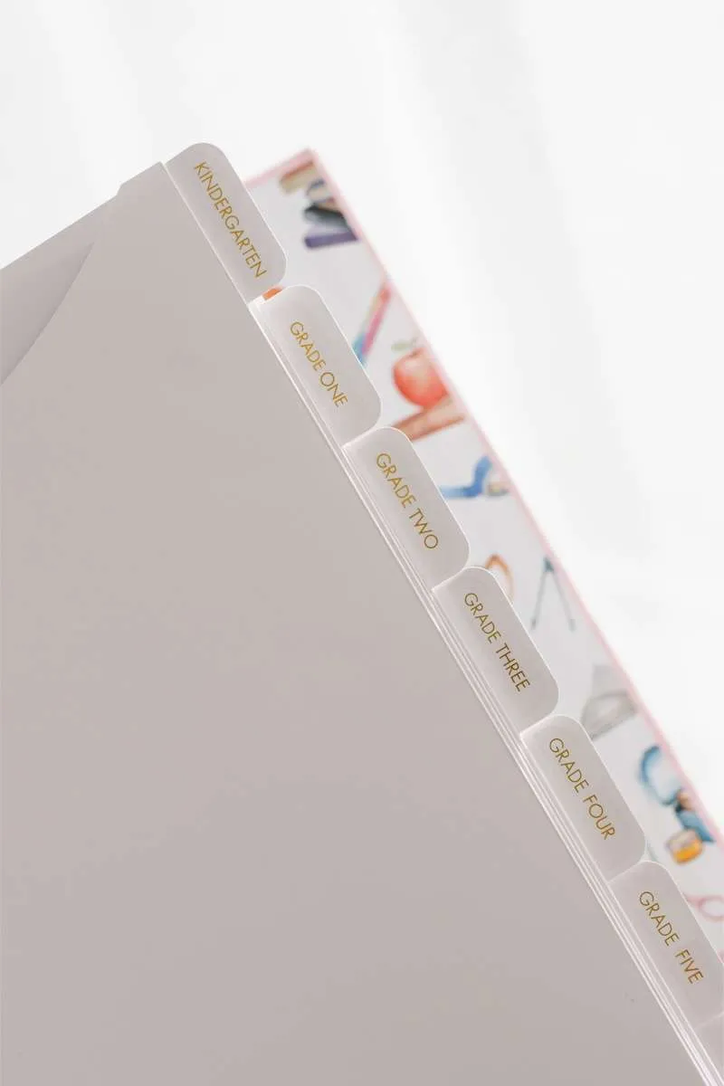 School Years Journal & Keepsake Organiser | Ivory