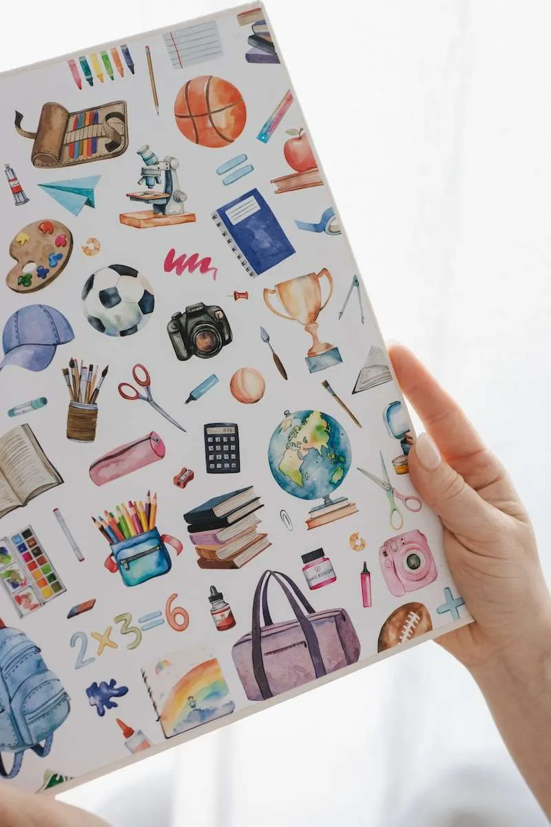 School Years Journal & Keepsake Organiser | Ivory
