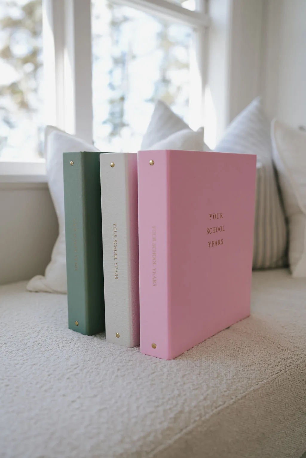 School Years Journal & Keepsake Organiser | Ivory