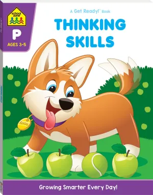 School Zone Get Ready Thinking Skills Workbook
