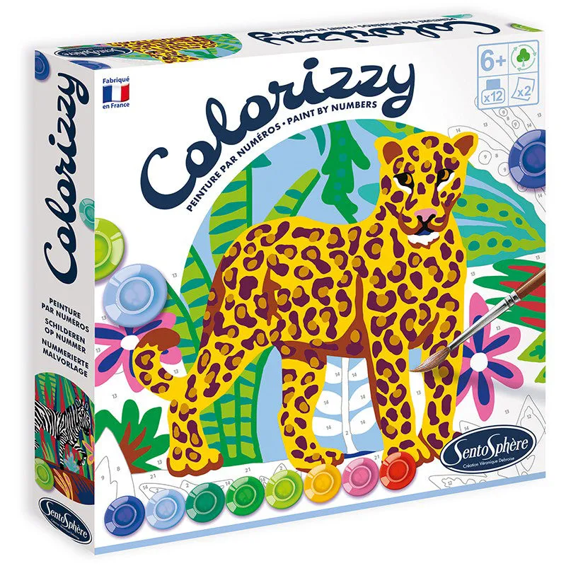 Sentosphère Colorizzy Zèbre & Léopard
