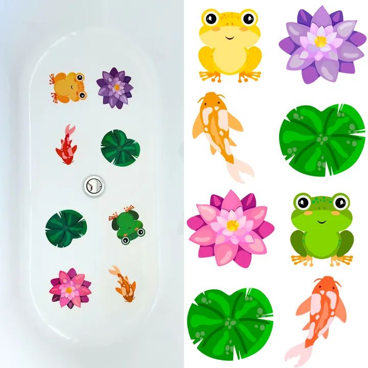 Slip-Safe Bath Spots | Garden Pond