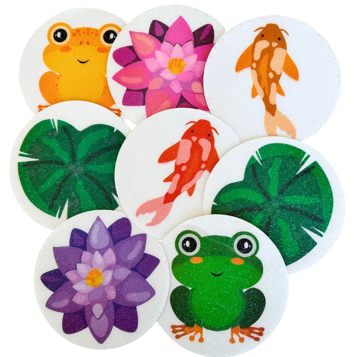 Slip-Safe Bath Spots | Garden Pond