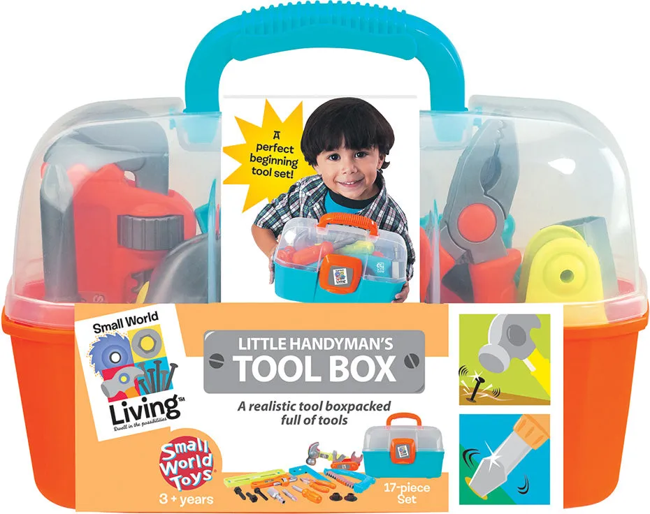 Small World Toys Little Handyman's Tool Box