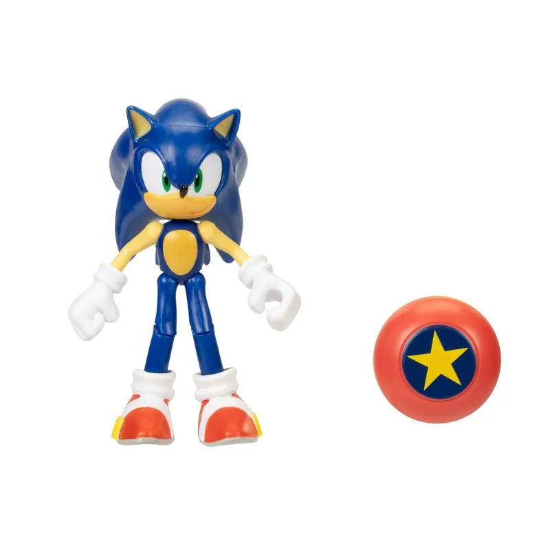 Sonic The Hedgehog 4 Inch Figure - Sonic With Star