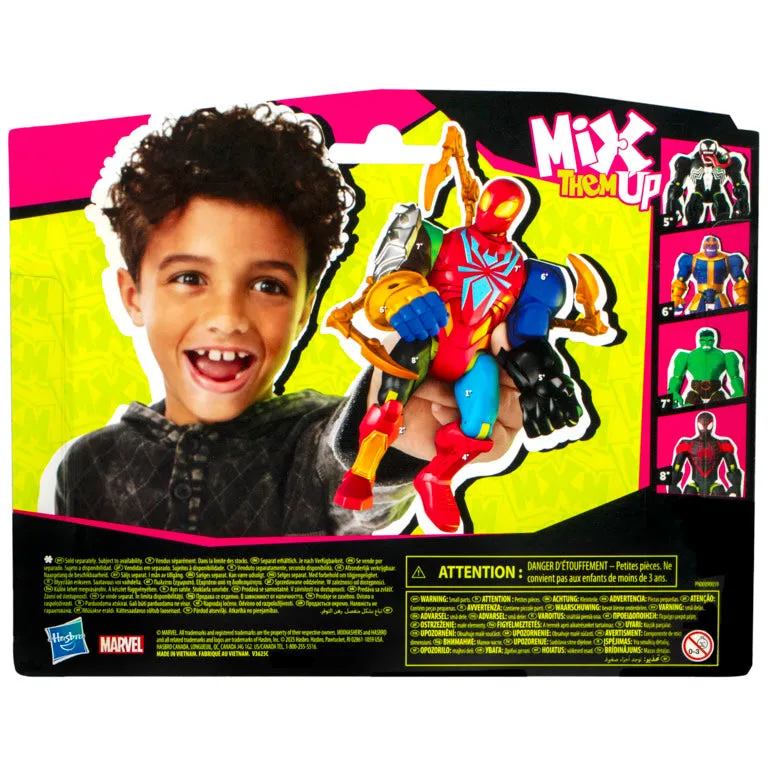 Spiderman Mixmashers Iron Spider Deluxe Figure